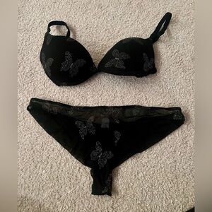 Butterflies are Free bra and panty set